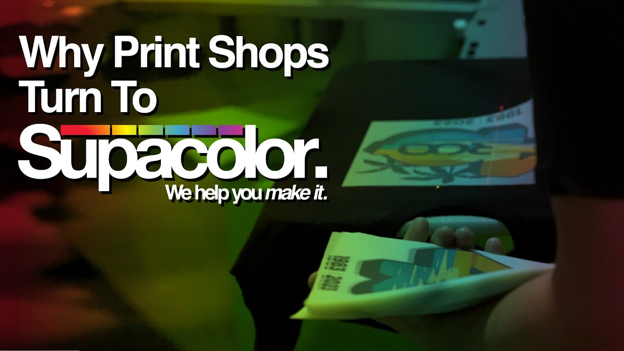 Why Print Shops Turn To Supacolor