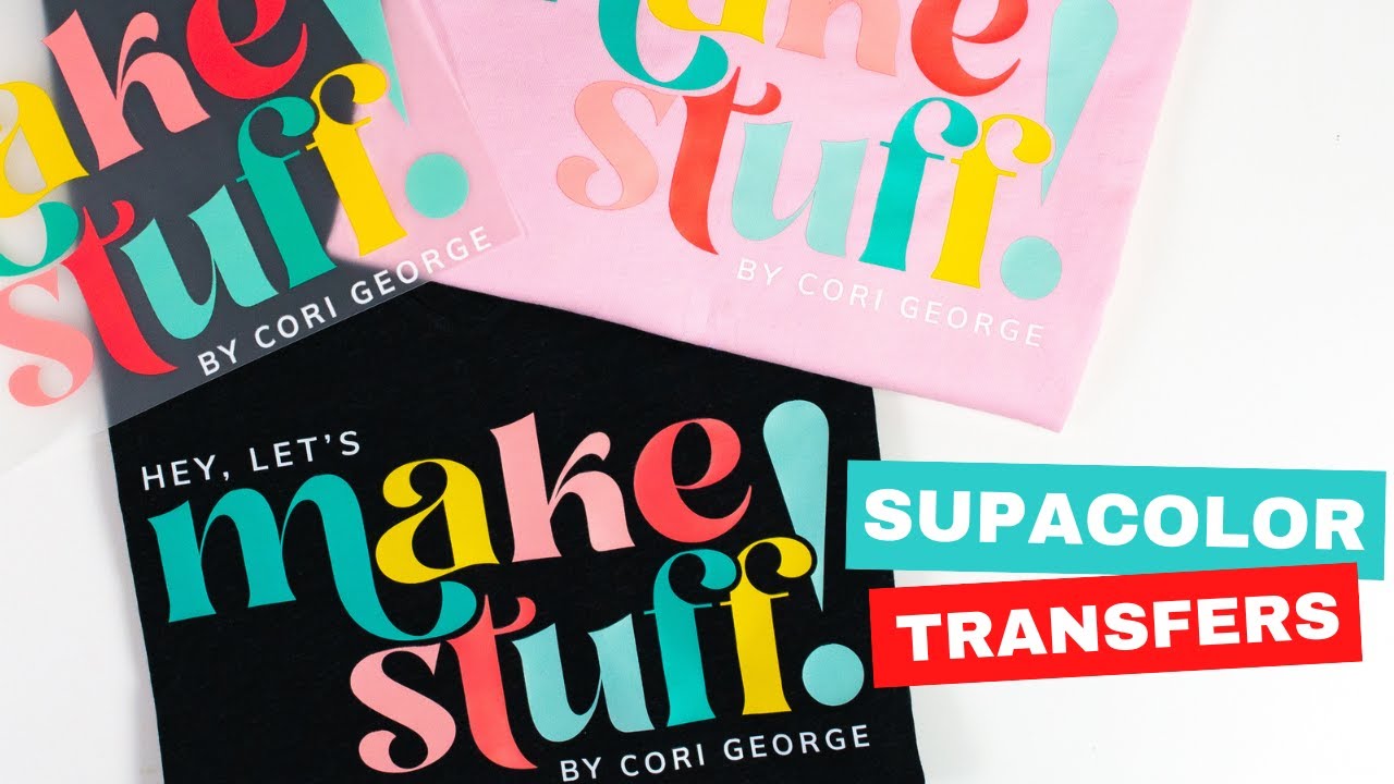 Supacolor Transfers on Dark and Cotton Shirts | Pros, Cons + How to Use!