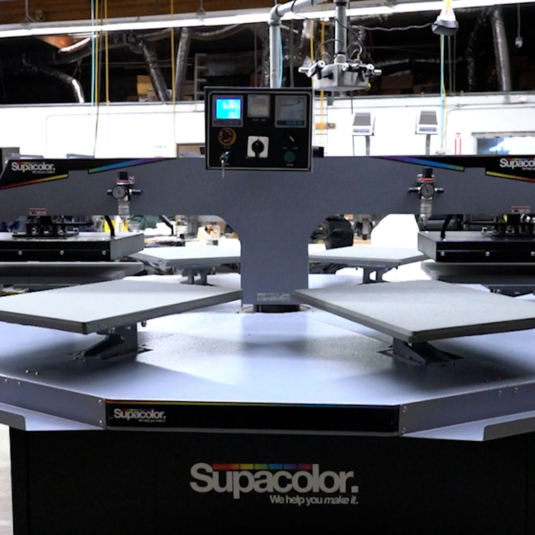 6-Station "SupaPress" High-Volume Heat Press
