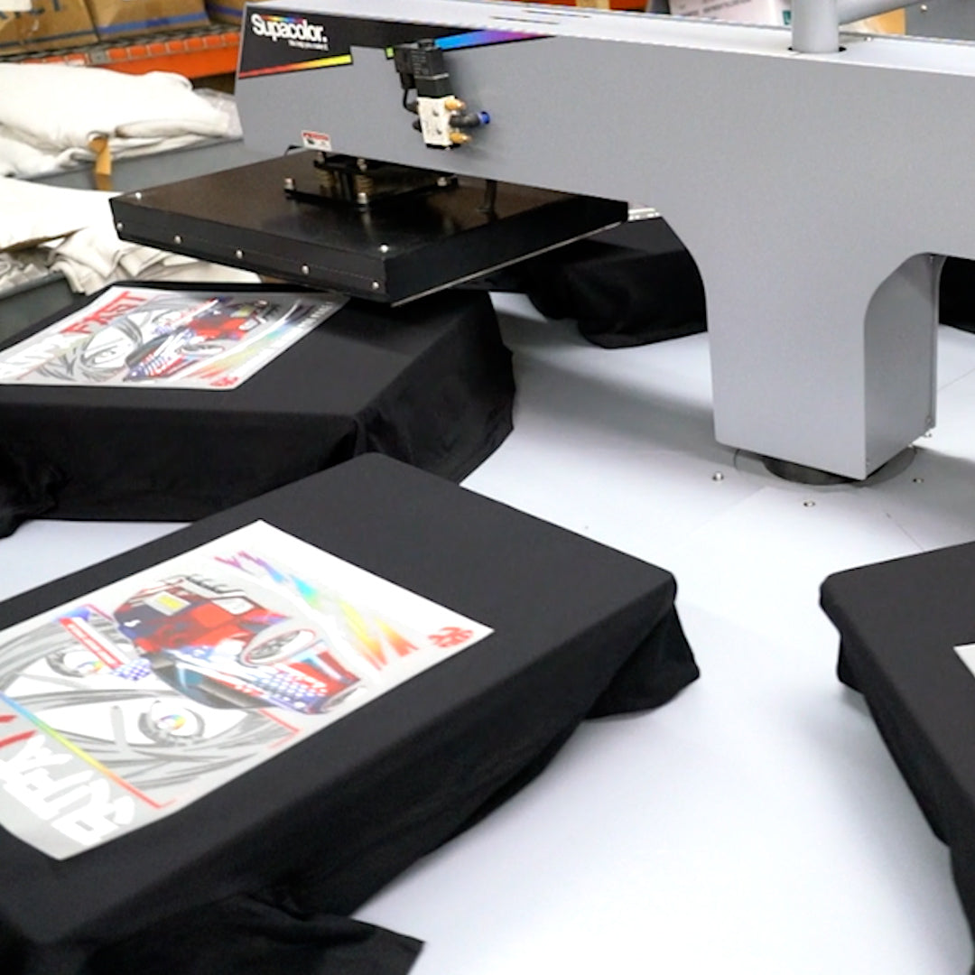 6-Station "SupaPress" High-Volume Heat Press