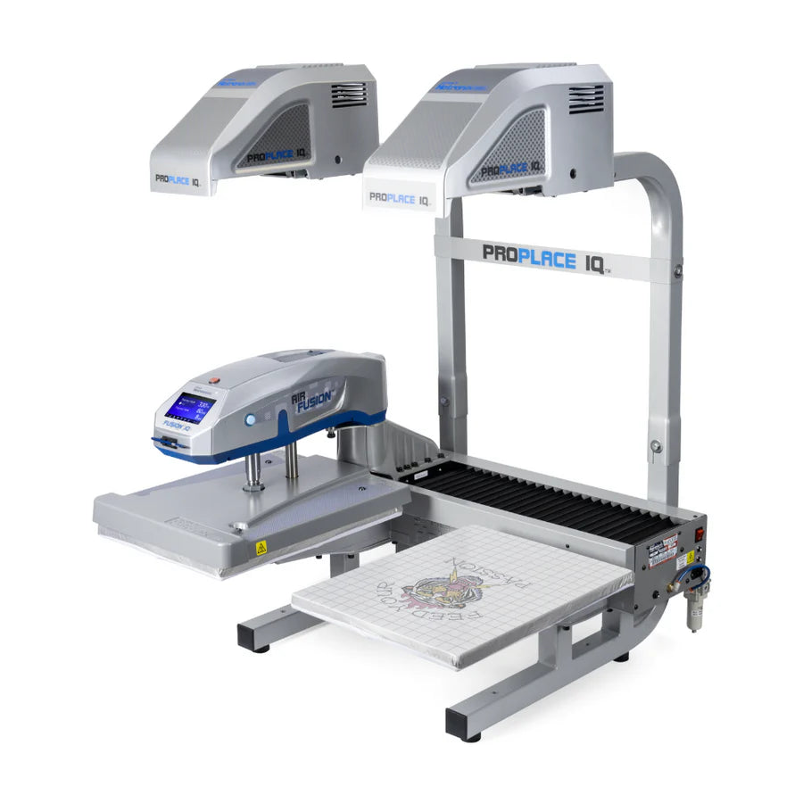 Dual Air Fusion Heat Press with ProPlace IQ Integration