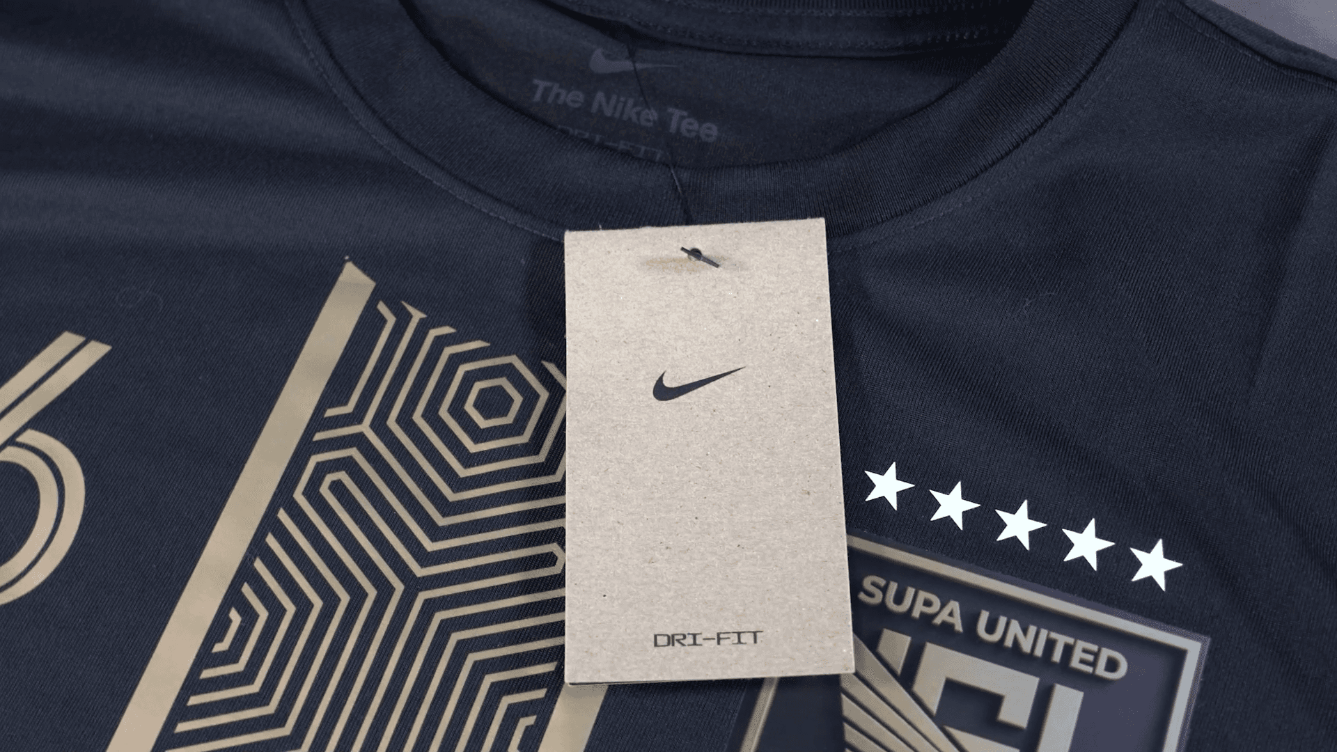 Supacolor Lo Melt transfer applied to a Nike Dri-FIT performance garment