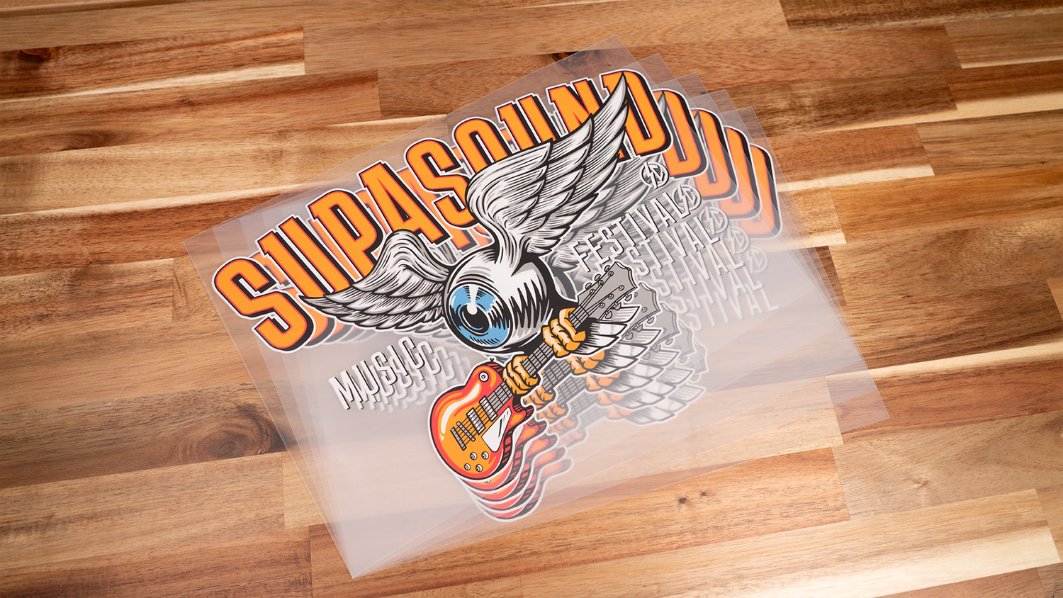 #FestivalSeason Merch Made Supafast & Supaeasy with Supacolor