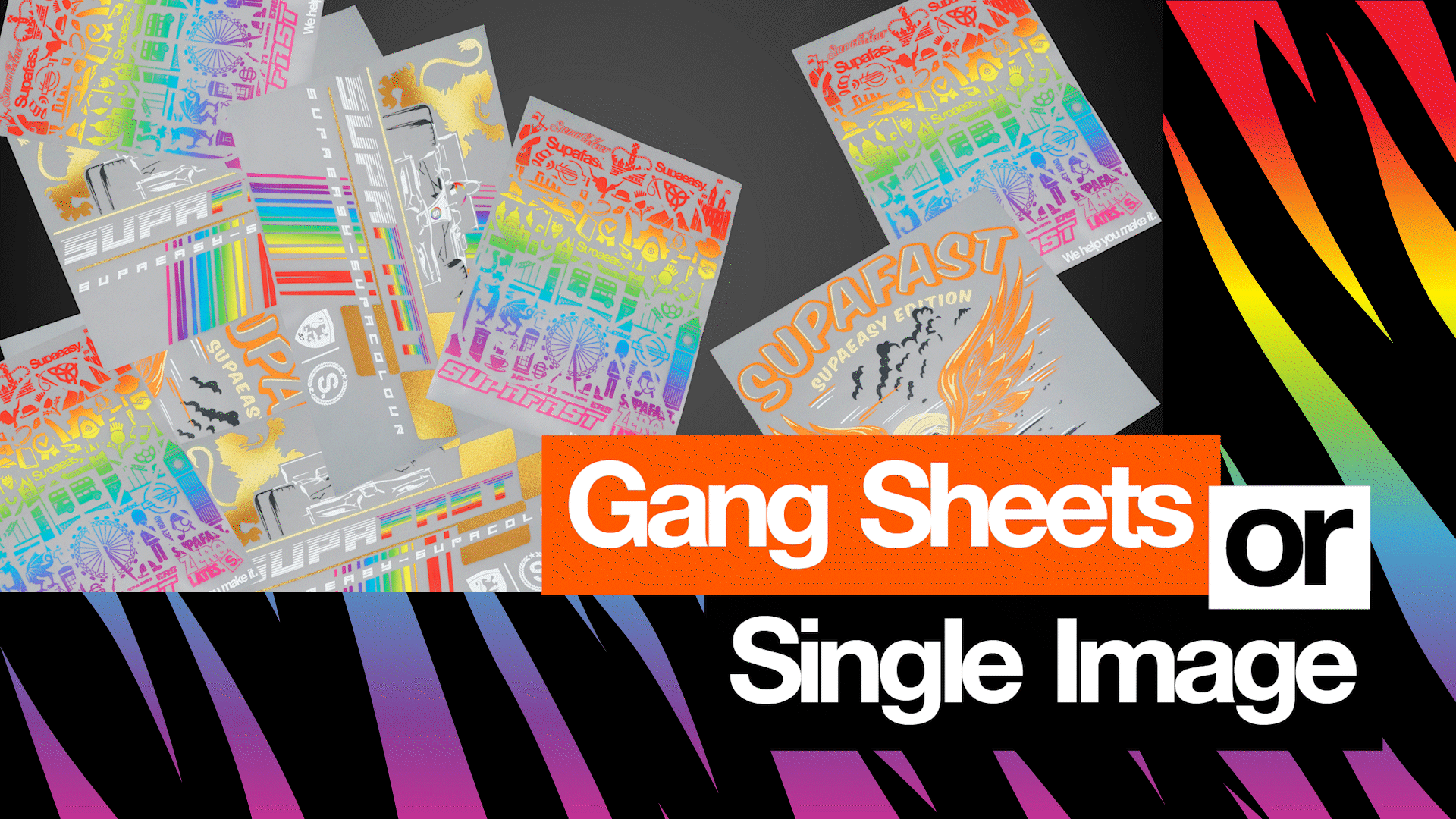 Single Image Transfers & Gang Sheets: The Basics