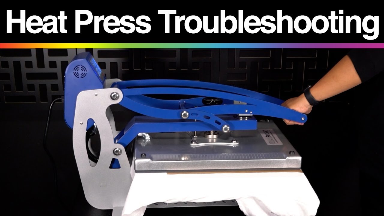 Heat Press Troubleshooting with Supacolor