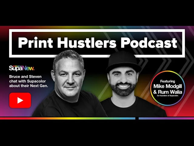 Supacolor Interview with Print Hustlers Podcast