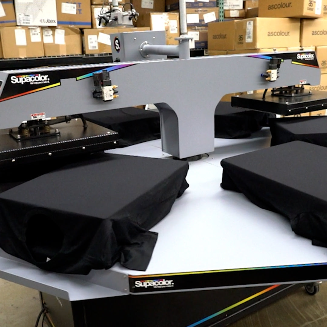 6-Station "SupaPress" High-Volume Heat Press