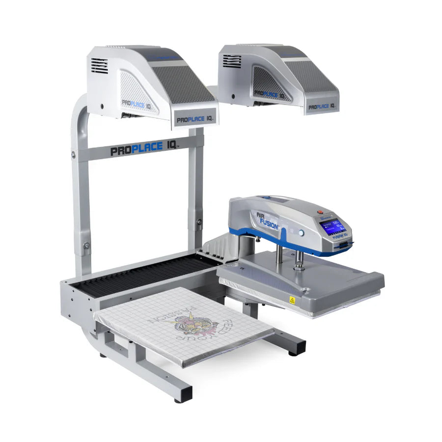 Dual Air Fusion Heat Press with ProPlace IQ Integration